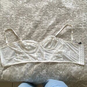 H&M White Corset Top